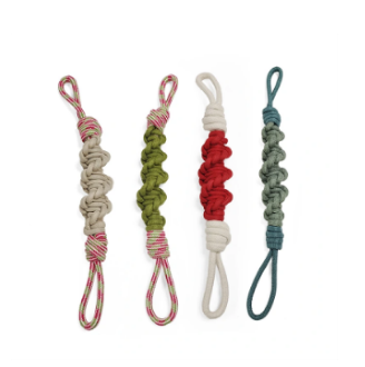 Juguetes de cuerda de algodón: compañeros de juego naturales para niños peludos