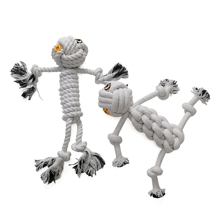 Juguetes de muñecas de cuerda de algodón natural