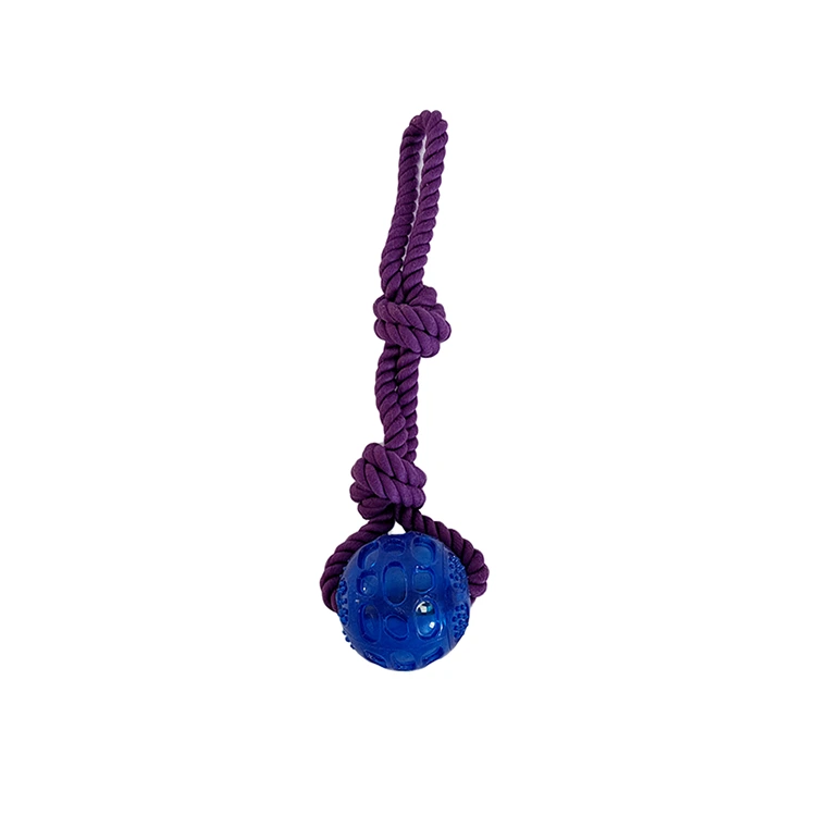 TPR Ball Rope Dog Fatch Toy